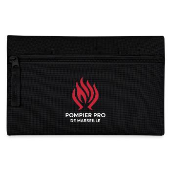 Pompier Pro de Marseille - Trousse - noir - Devant
