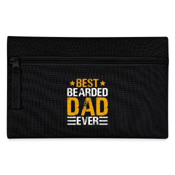 Bestes Papa Geschenk Vatertag Ehemann Papa Vater Männer - Federtasche - Schwarz - Vorne