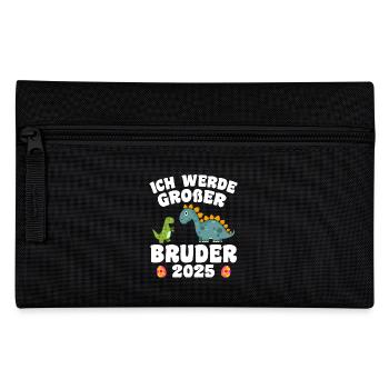 Ich Werde Großer Bruder 2025 - Federtasche - Schwarz - Vorne