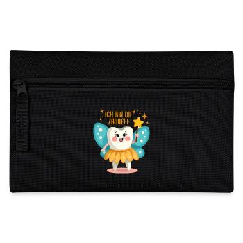 Ich bin die Zahnfee Kostüm - Karneval Fasching - Federtasche - Schwarz - Vorne