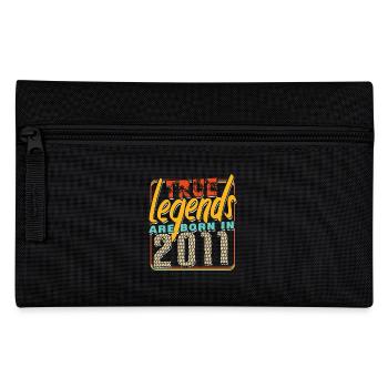 True legends are born in 2011 Vintage anniversaire - Trousse - noir - Devant