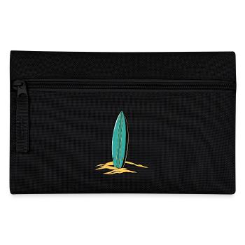 Retro Surfboard – Classic Beach Vibes - Federtasche - Schwarz - Vorne
