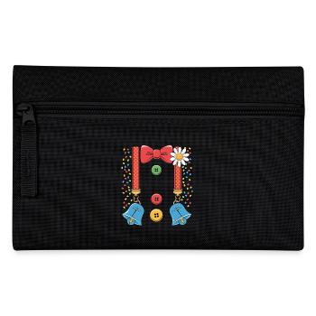 Costume de Carnaval Femmes & Hommes Clown Carnaval - Trousse - noir - Devant