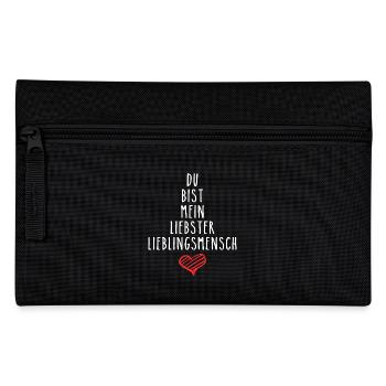 Tu es ma personne préférée - je t’aime - Trousse - noir - Devant