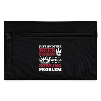 Beer Drinker with a Bowling Problem - Pencil Case - black - Front