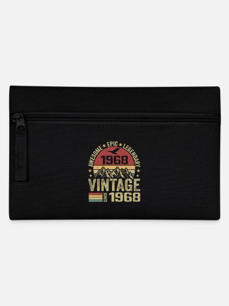 Jahrgang 1968 Geburtstagsgeschenk 1968 - Jahrgang 1968 - Federtasche - Schwarz