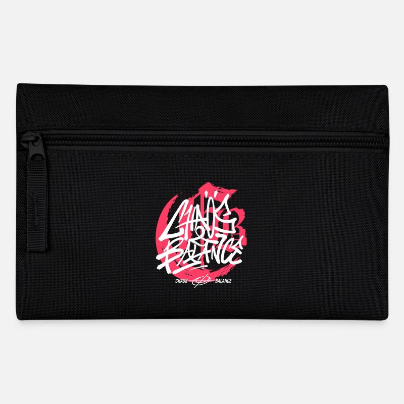 Streetwear Urban Graffiti - Federtasche - Schwarz