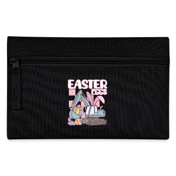 Easter eggs - Federtasche - Schwarz - Vorne