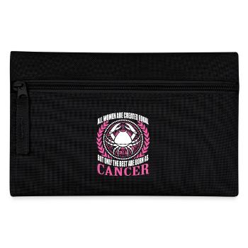 The Best Women Are Born As Cancer - Pencil Case - black - Front