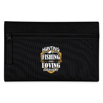 Hunting Fishing and Loving Every Day - Pencil Case - black - Front