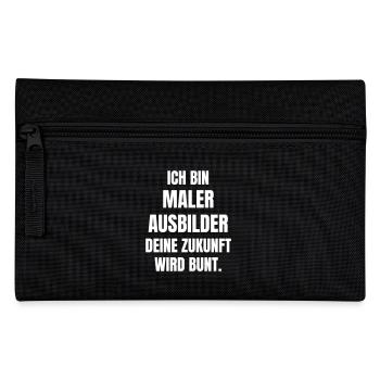 Painter Instructor your future will be colorful. - Pencil Case - black - Front