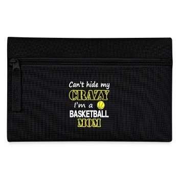 Crazy Basketball Mom - Pencil Case - black - Front