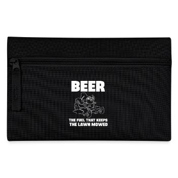 Beer The Fuel That Keeps The Lawn Mowed - Pencil Case - black - Front