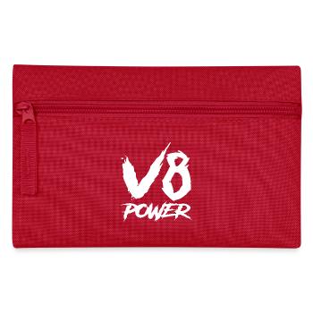 V8 Power - Pencil Case - red - Front