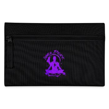 Inner peace Meditation - Federtasche - Schwarz - Vorne