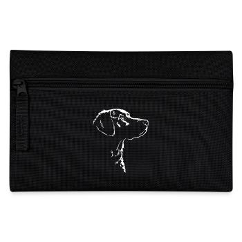 Chesapeake Bay Retriever Silhouette Wilsigns - Federtasche - Schwarz - Vorne