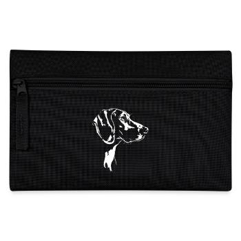 Treeing Walker Coonhound Silhouette Dogs Wilsigns - Pencil Case - black - Front