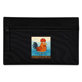 Wasserhahn by Rico Beck - Federtasche - Schwarz - Vorne