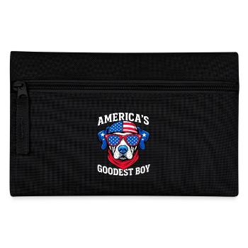Amerikas Bester Hund - Federtasche - Schwarz - Vorne