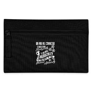 We Are All Connected To Each Other Biologically - Pencil Case - black - Front