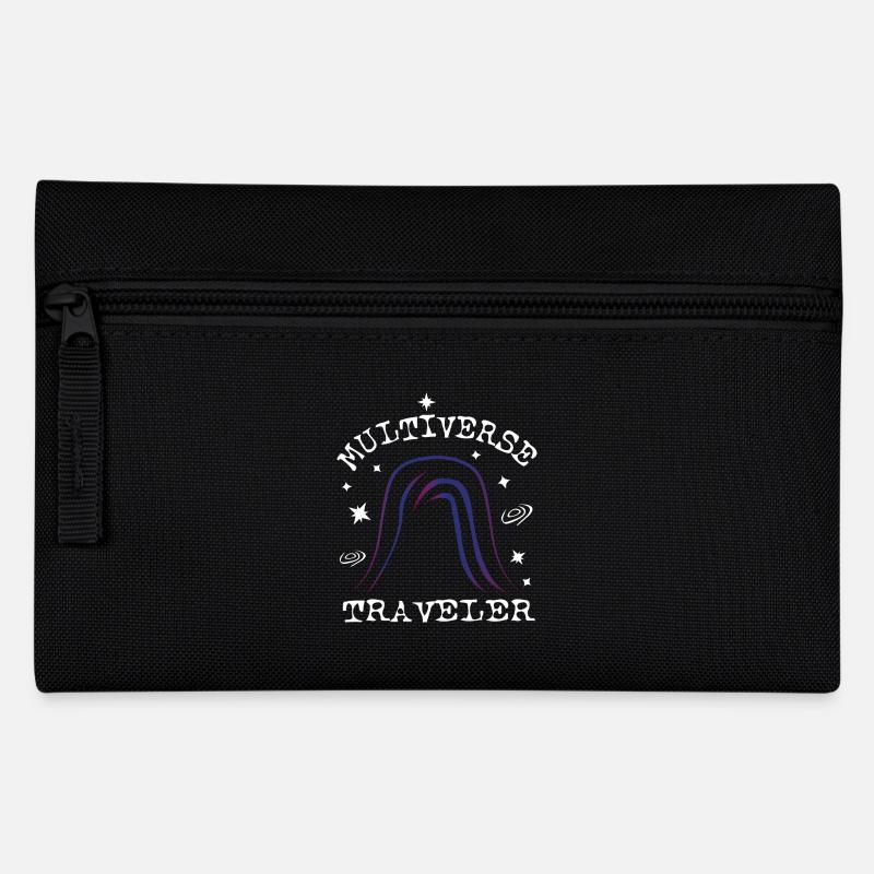 Multiversum-Reisender - Federtasche - Schwarz