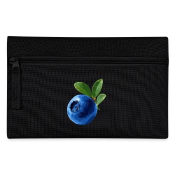 Blaubeere - Federtasche - Schwarz - Vorne