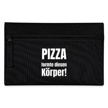 La pizza a façonné ce corps ! - Trousse - noir - Devant