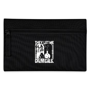 Chemist Let Chemist Plays Chemicals - Pencil Case - black - Front