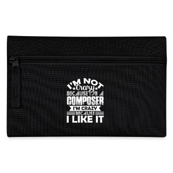 Composer Love Being A Composer - Pencil Case - black - Front