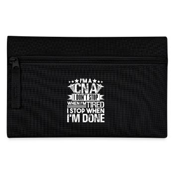 CNA I Stop When I am Done - Pencil Case - black - Front