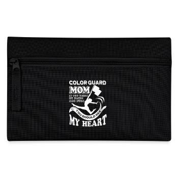 Color Guard Color Guard Mom - Pencil Case - black - Front