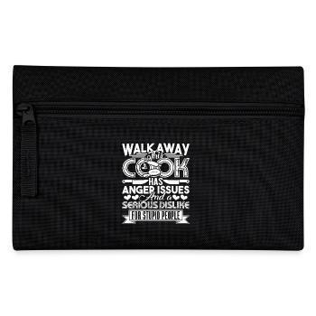 Cook Cook Has Anger Issues - Pencil Case - black - Front