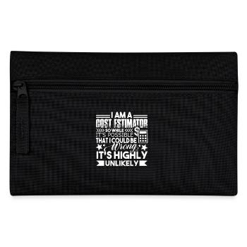 Cost Estimator I Am A Cost Estimator - Pencil Case - black - Front
