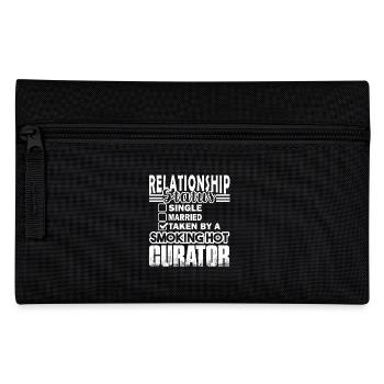 Curator Curator Relationship - Pencil Case - black - Front