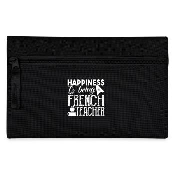 Happiness Is Being A French Teacher - Pencil Case - black - Front