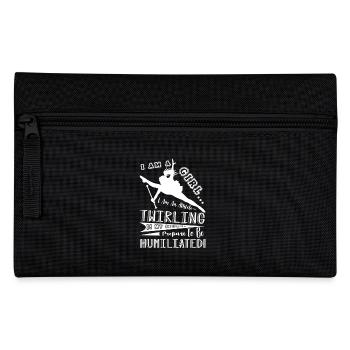 I Am An Athlete - Pencil Case - black - Front