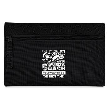 Lacrosse Lacrosse Coach - Pencil Case - black - Front