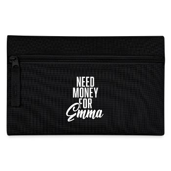 Need Money For Emma - Federtasche - Schwarz - Vorne