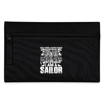 Sailor I Am A Sailor - Pencil Case - black - Front