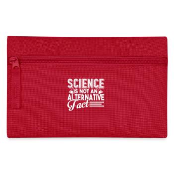 Science Is Not Alternative - Pencil Case - red - Front