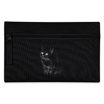 British Shorthair Chat Blanc Chat Chat Blanc Chaton - Trousse - noir - Devant