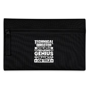 Technical Director Is Not An Official Job Tittle - Pencil Case - black - Front