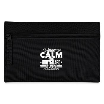 Bodyguard Keep Calm The Bodyguard Is Here - Pencil Case - black - Front