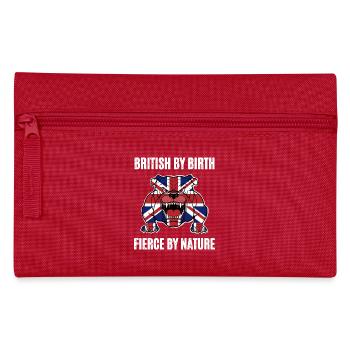 British Bulldog - Pencil Case - red - Front