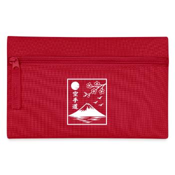 Karate Landscape - Pencil Case - red - Front