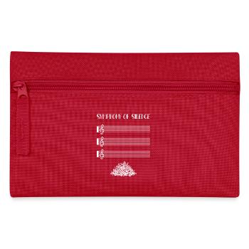 Symphony of Silence - Pencil Case - red - Front