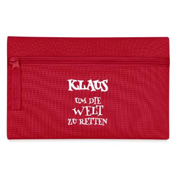 Retter Klaus - Federtasche - Rot - Vorne