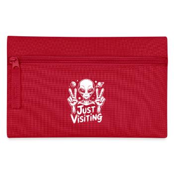 Visiteur de paix extraterrestre - Trousse - rouge - Devant