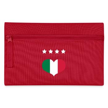 Italian Football - Federtasche - Rot - Vorne