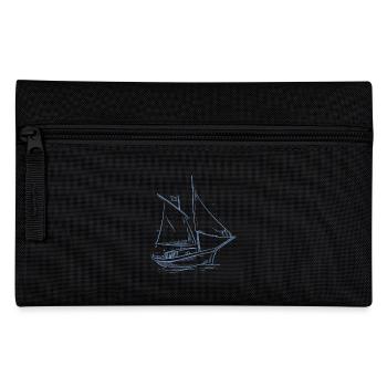 Sailor Sailing Voilier Minimalisme Design - Trousse - noir - Devant